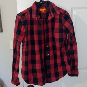 buffalo plaid joe fresh size small